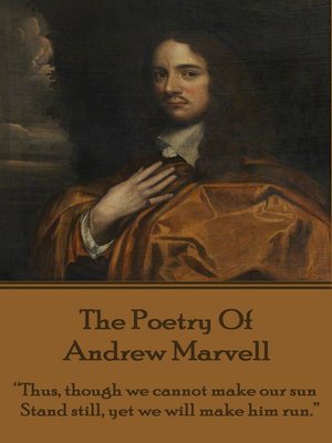cover image of The Poetry of Andrew Marvell